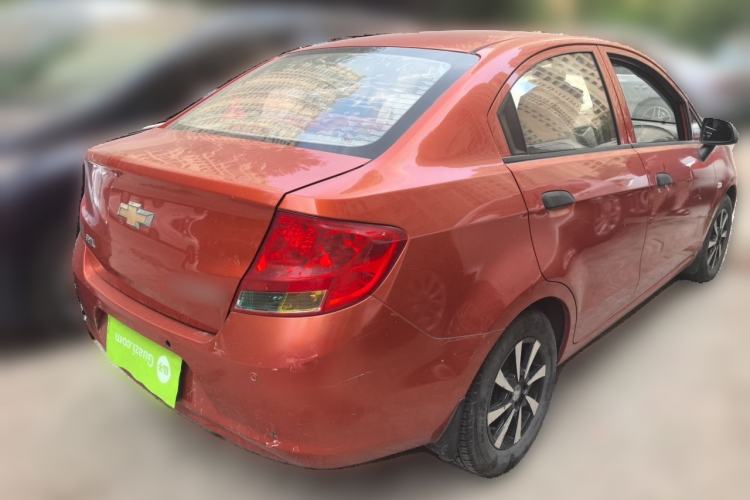 Used Chevrolet Sail 2010 Sedan 1.2L AMT Ideal Edition Rear Right 45 Deg