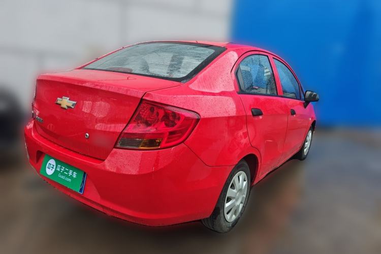 Used Chevrolet Sail 2010 Sedan 1.2L AMT Ideal Edition Rear Right 45 Deg