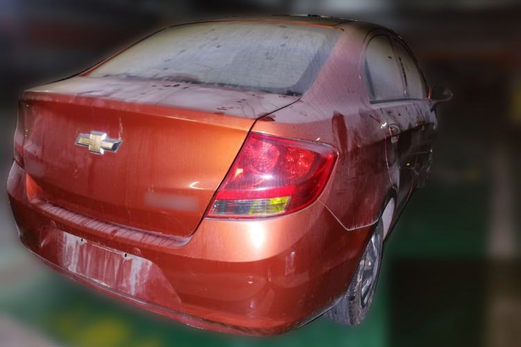 Used Chevrolet Sail 2010 Sedan 1.4L AMT Excellence Edition Rear Right 45 Deg