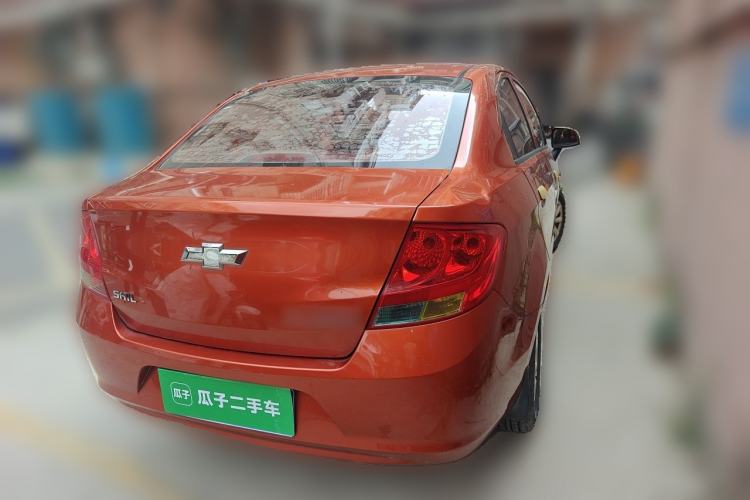 Used Chevrolet Sail 2010 Sedan 1.2L Manual Warm Edition Rear Right 45 Deg