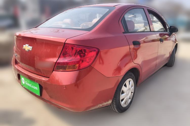 Used Chevrolet Sail 2010 Sedan 1.2L AMT Ideal Edition Rear Right 45 Deg