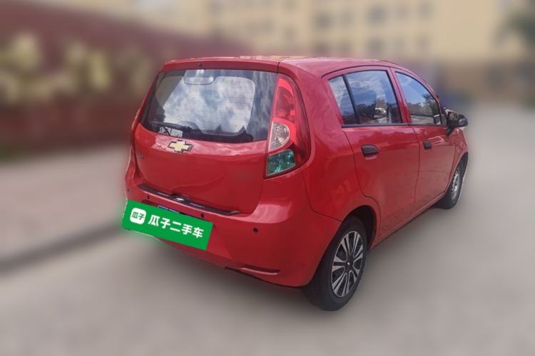 Used Chevrolet Sail 2010 Hatchback 1.2L AMT Ideal Edition Rear Right 45 Deg
