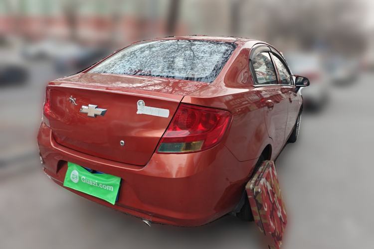 Used Chevrolet Sail 2010 Sedan 1.2L Manual Warm Edition Rear Right 45 Deg