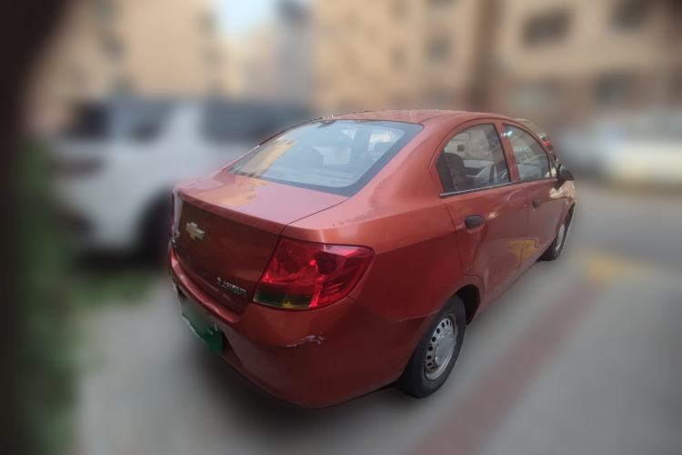 Used Chevrolet Sail 2010 Sedan 1.2L Manual Fashion Edition Rear Right 45 Deg
