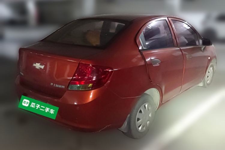 Used Chevrolet Sail 2010 Sedan 1.2L Manual Fashion Edition Rear Right 45 Deg