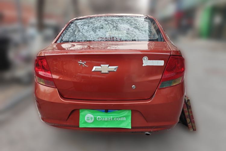 Used Chevrolet Sail 2010 Sedan 1.2L Manual Warm Edition Rear