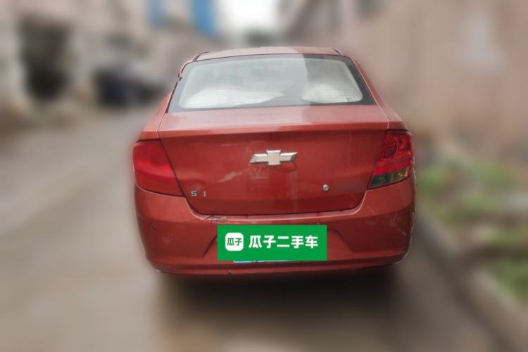 Used Chevrolet Sail 2010 Sedan 1.4L Manual Ideal Edition Rear