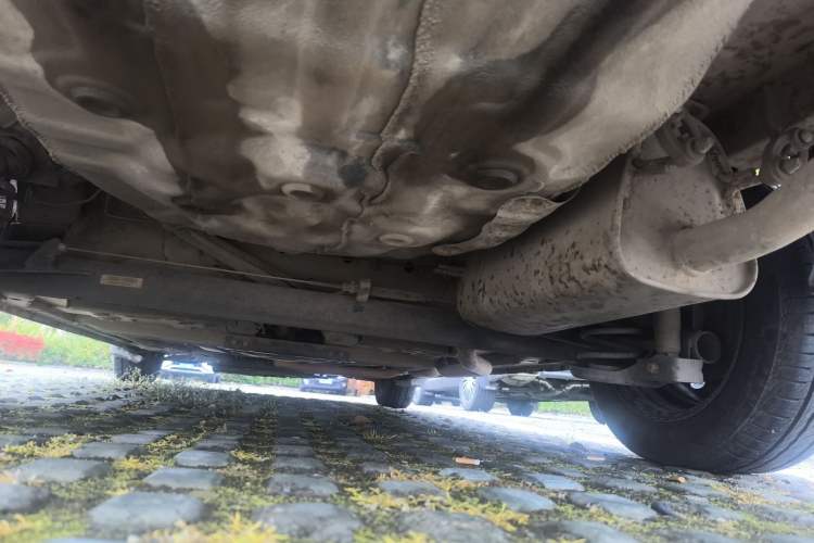 Used Chevrolet Sail 2010 Sedan 1.4L Manual Ideal Edition Chassis Rear