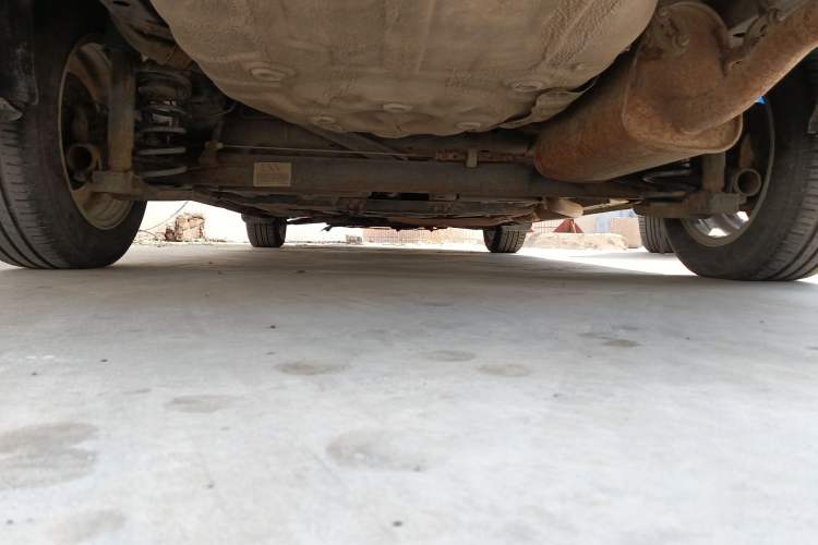 Used Chevrolet Sail 2010 Sedan 1.4L Manual Ideal Edition Chassis Rear