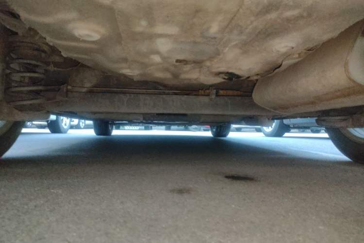 Used Chevrolet Sail 2010 Sedan 1.4L Manual Ideal Edition Chassis Rear