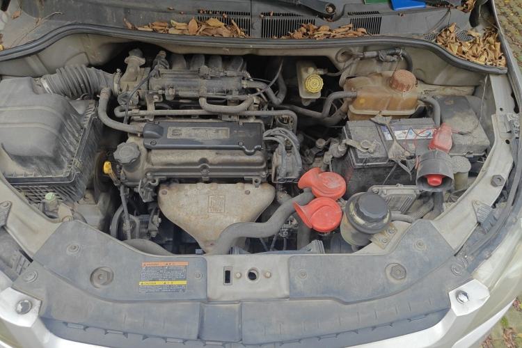 Used Chevrolet Sail 2010 Hatchback 1.2L Manual Warm Edition Engine Bay