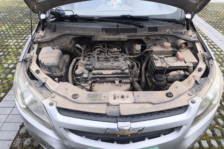 Used Chevrolet Sail 2010 Sedan 1.4L Manual Ideal Edition Engine Bay