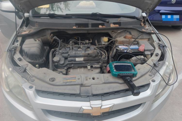 Used Chevrolet Sail 2010 Sedan 1.4L Manual Enjoyment Edition Engine Bay