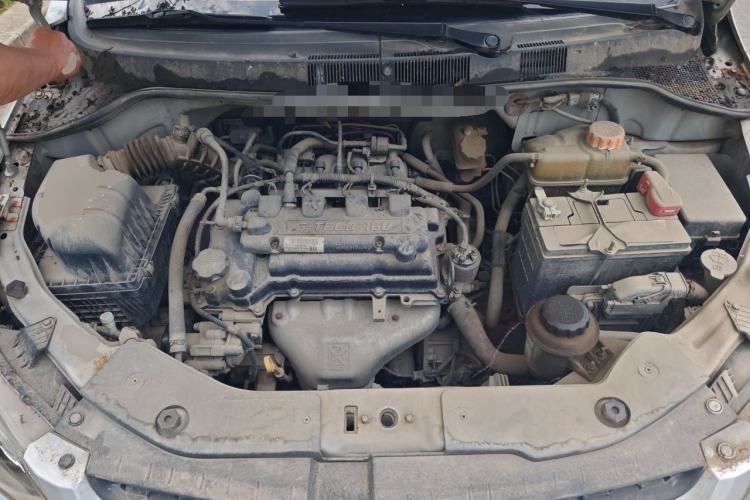 Used Chevrolet Sail 2010 Sedan 1.4L Manual Ideal Edition Engine Bay