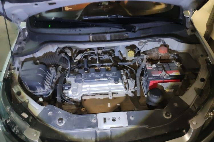 Used Chevrolet Sail 2010 Sedan 1.4L Manual Ideal Edition Engine Bay