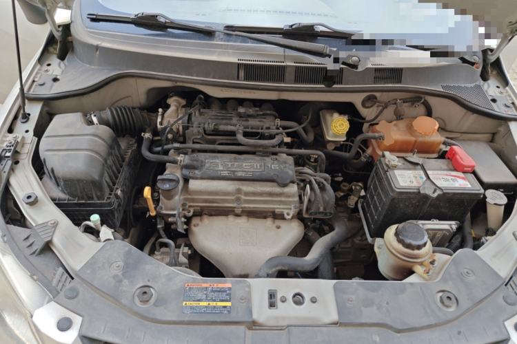 Used Chevrolet Sail 2010 Sedan 1.2L Manual Fashion Edition Engine Bay