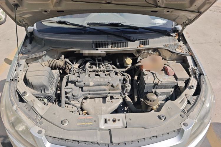 Used Chevrolet Sail 2010 Sedan 1.4L Manual Ideal Edition Engine Bay