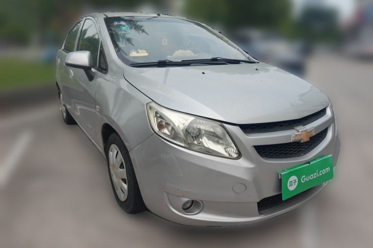 Used Chevrolet Sail 2010 Sedan 1.4L Manual Enjoyment Edition Front Right 45 Deg
