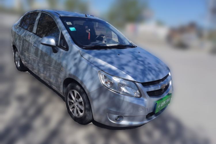 Used Chevrolet Sail 2010 Sedan 1.4L Manual Enjoyment Edition Front Right 45 Deg