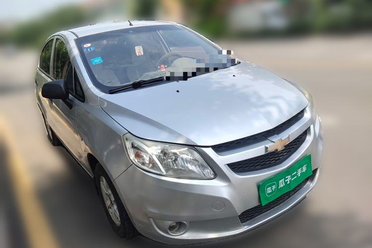Used Chevrolet Sail 2010 Hatchback 1.2L Manual Warm Edition Front Right 45 Deg
