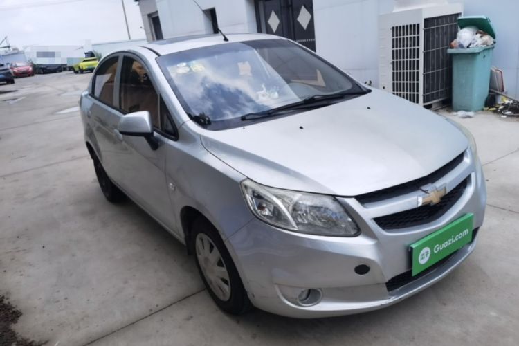 Used Chevrolet Sail 2010 Sedan 1.4L Manual Enjoyment Edition Front Right 45 Deg