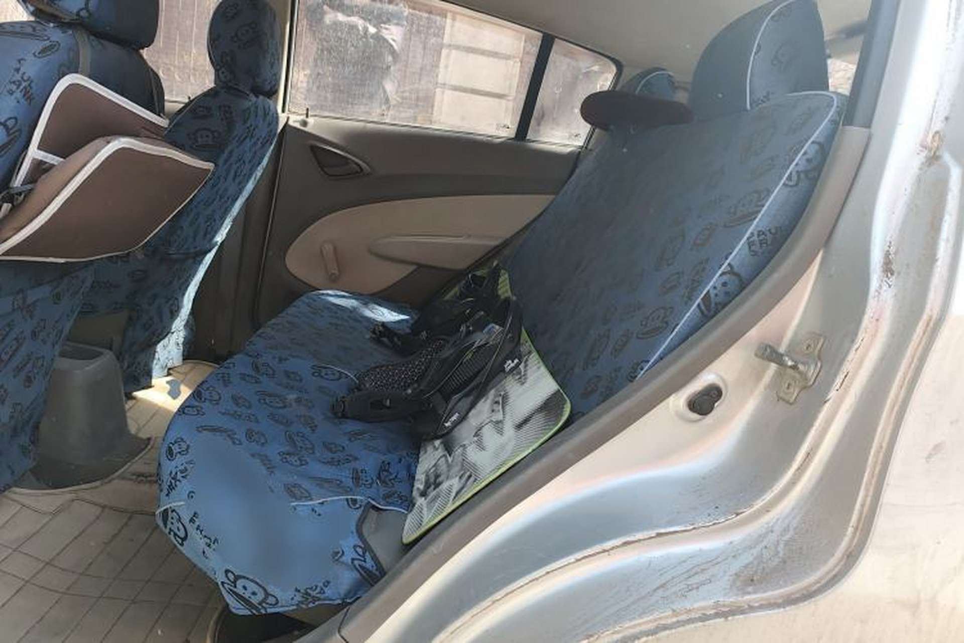 Used Chevrolet Sail 2010 Hatchback 1.2L Manual Warm Edition Left Rear Seat