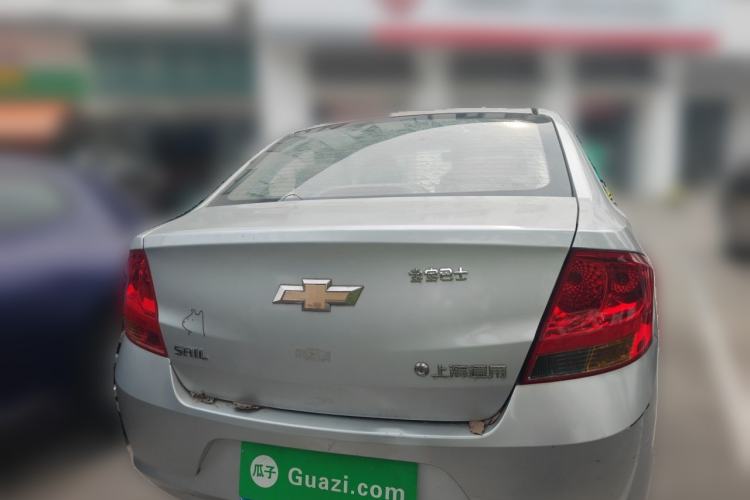 Used Chevrolet Sail 2010 Sedan 1.4L Manual Enjoyment Edition Rear