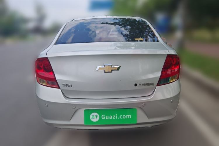 Used Chevrolet Sail 2010 Sedan 1.4L Manual Ideal Edition Rear