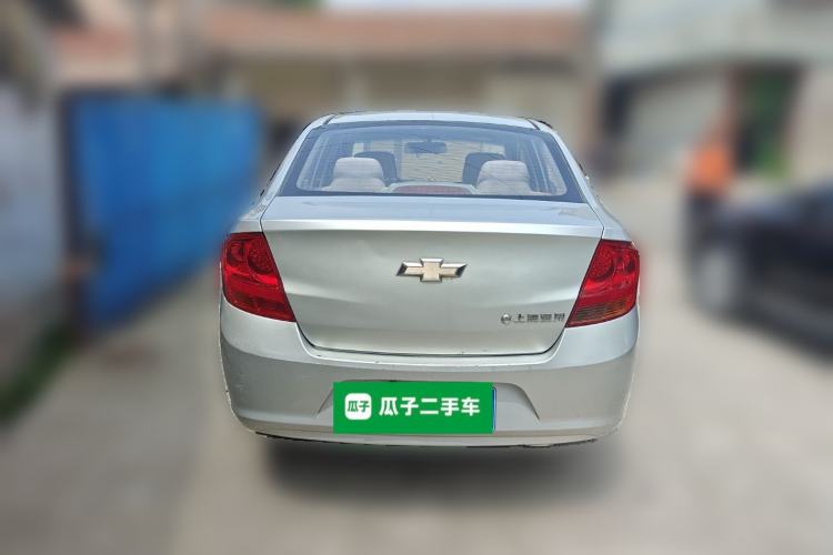 Used Chevrolet Sail 2010 Sedan 1.2L AMT Ideal Edition Rear