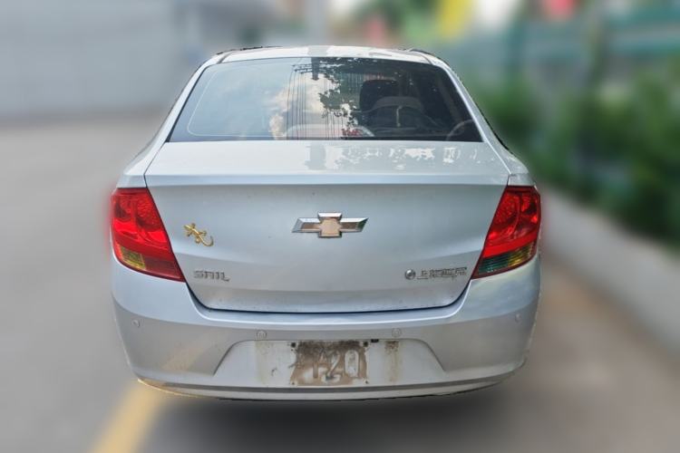 Used Chevrolet Sail 2010 Sedan 1.2L Manual Warm Edition Rear