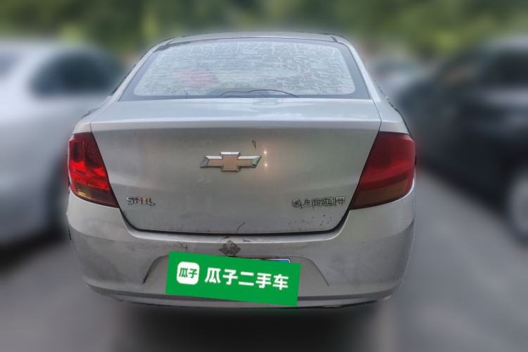 Used Chevrolet Sail 2010 Sedan 1.4L Manual Ideal Edition Rear