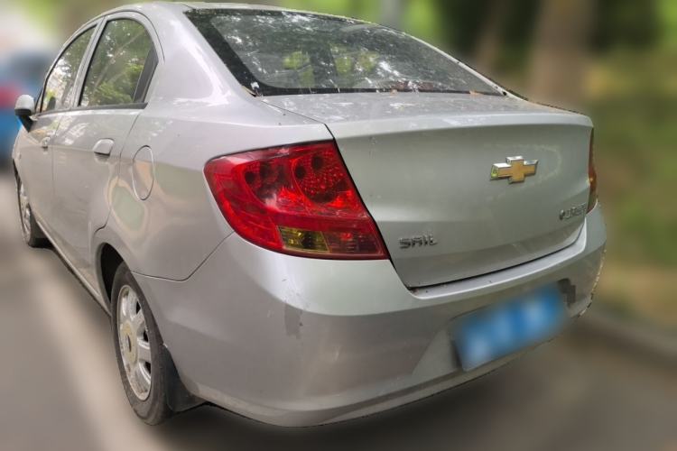 Used Chevrolet Sail 2010 Sedan 1.4L AMT Excellence Edition Rear Left 45 Deg