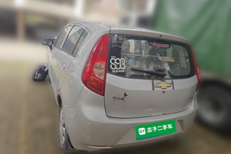 Used Chevrolet Sail 2010 Hatchback 1.2L Manual Warm Edition Rear Left 45 Deg