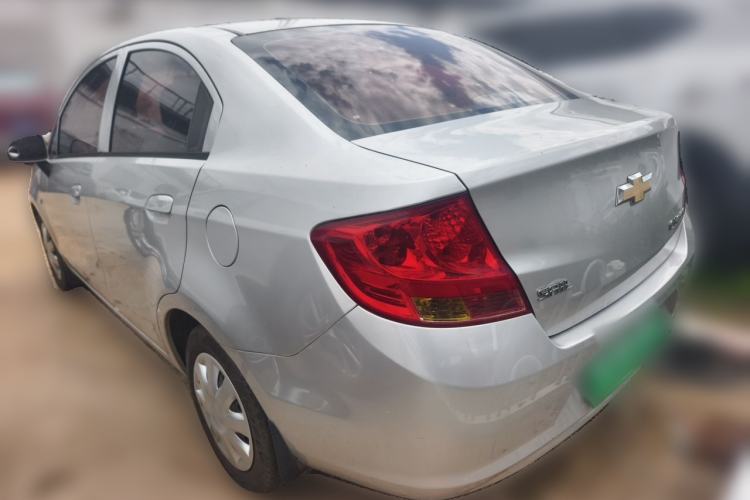 Used Chevrolet Sail 2010 Sedan 1.4L AMT Excellence Edition Rear Left 45 Deg