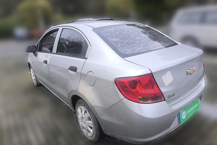 Used Chevrolet Sail 2010 Sedan 1.4L Manual Ideal Edition Rear Left 45 Deg