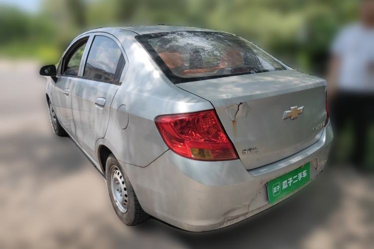 Used Chevrolet Sail 2010 Sedan 1.4L AMT Excellence Edition Rear Left 45 Deg