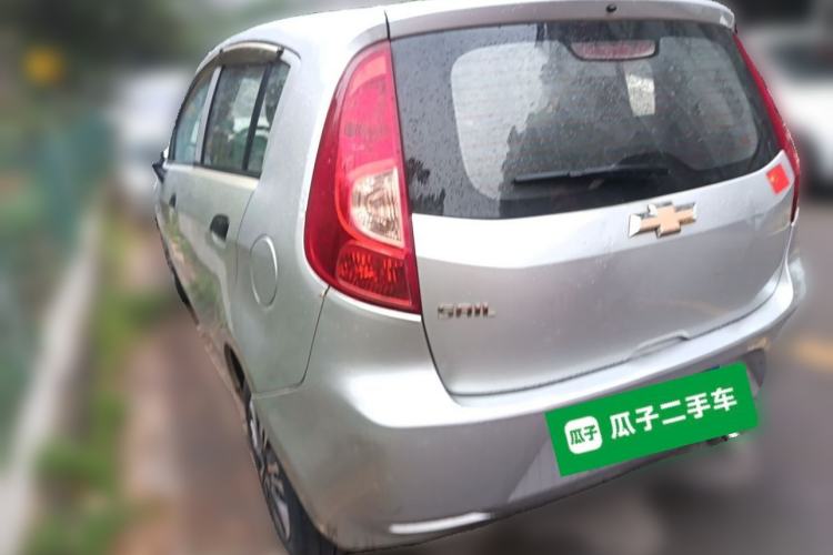 Used Chevrolet Sail 2010 Hatchback 1.2L AMT Ideal Edition Rear Left 45 Deg
