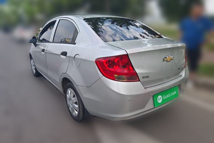 Used Chevrolet Sail 2010 Sedan 1.4L Manual Ideal Edition Rear Left 45 Deg