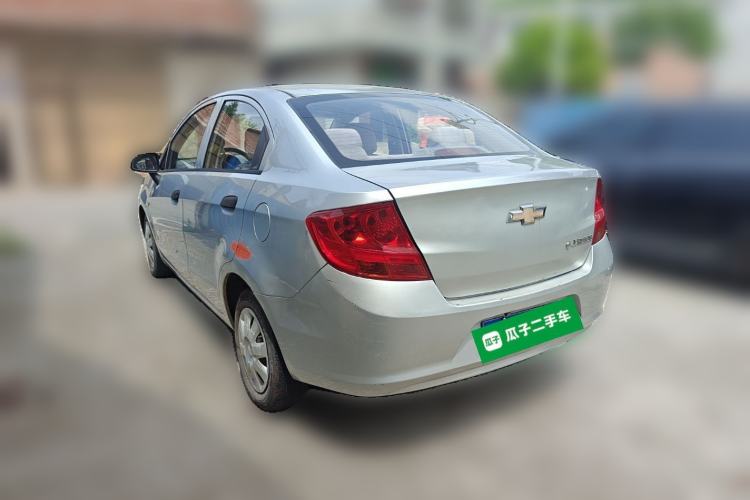 Used Chevrolet Sail 2010 Sedan 1.2L AMT Ideal Edition Rear Left 45 Deg