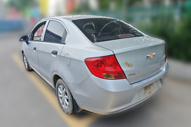 Used Chevrolet Sail 2010 Sedan 1.2L Manual Warm Edition Rear Left 45 Deg