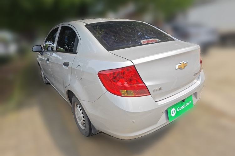 Used Chevrolet Sail 2010 Sedan 1.2L Manual Fashion Edition Rear Left 45 Deg