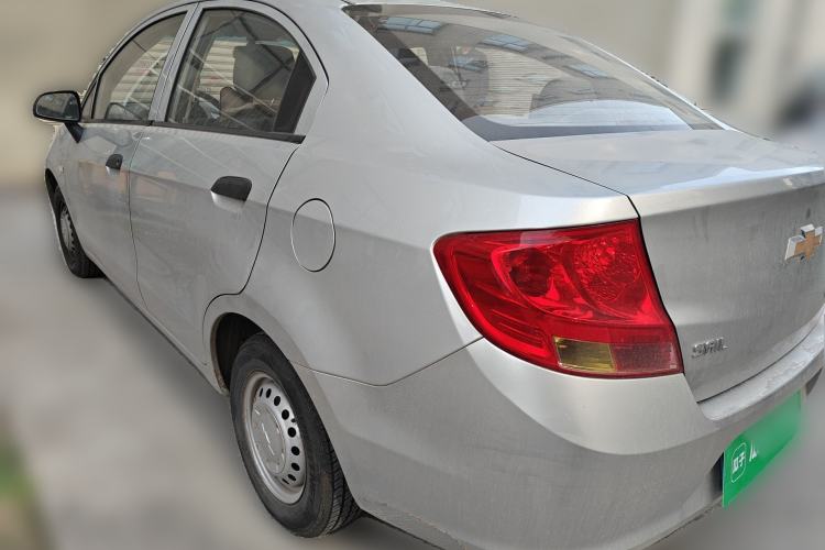 Used Chevrolet Sail 2010 Sedan 1.2L Manual Fashion Edition Rear Left 45 Deg