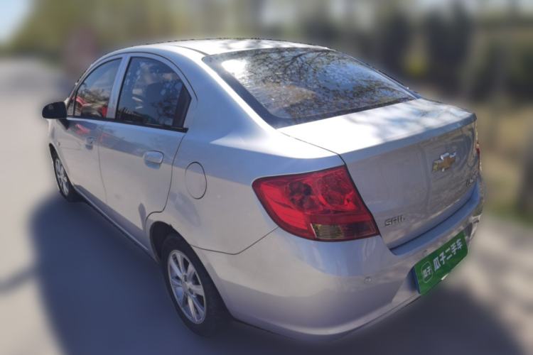 Used Chevrolet Sail 2010 Sedan 1.4L Manual Enjoyment Edition Rear Left 45 Deg