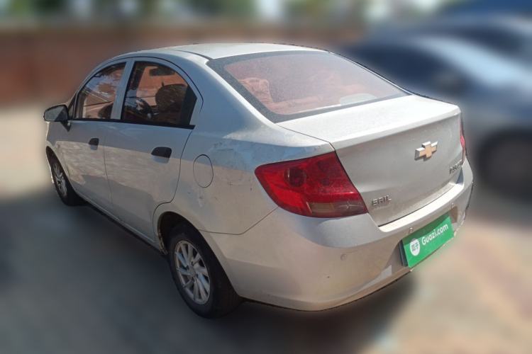 Used Chevrolet Sail 2010 Sedan 1.2L Manual Warm Edition Rear Left 45 Deg