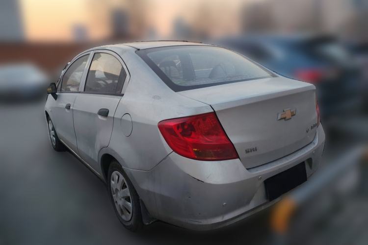 Used Chevrolet Sail 2010 Sedan 1.2L AMT Ideal Edition Rear Left 45 Deg