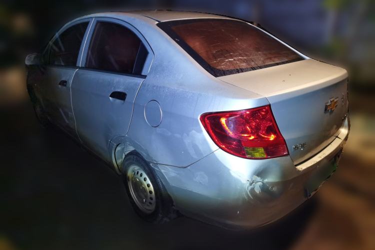 Used Chevrolet Sail 2010 Sedan 1.2L Manual Warm Edition Rear Left 45 Deg