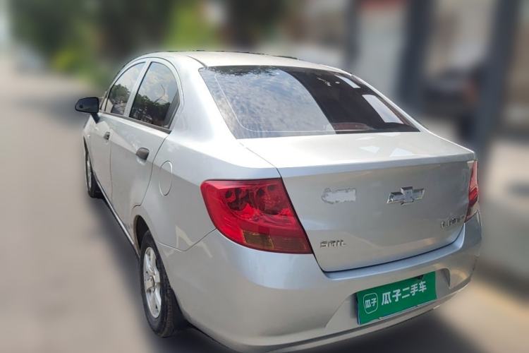 Used Chevrolet Sail 2010 Hatchback 1.2L Manual Warm Edition Rear Left 45 Deg