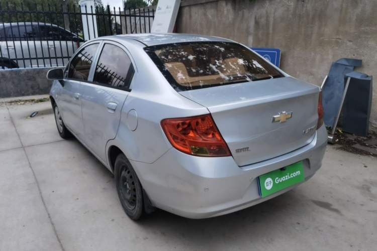 Used Chevrolet Sail 2010 Sedan 1.4L Manual Enjoyment Edition Rear Left 45 Deg