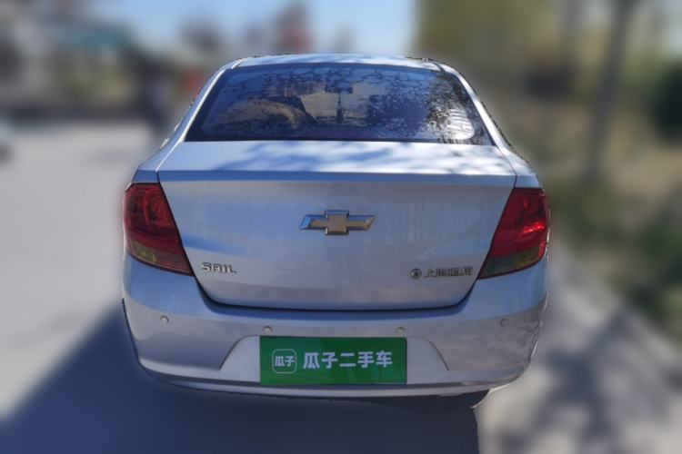 Used Chevrolet Sail 2010 Sedan 1.4L Manual Enjoyment Edition Rear