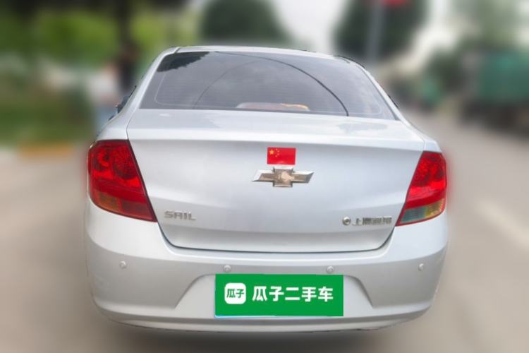 Used Chevrolet Sail 2010 Sedan 1.2L Manual Fashion Edition Rear